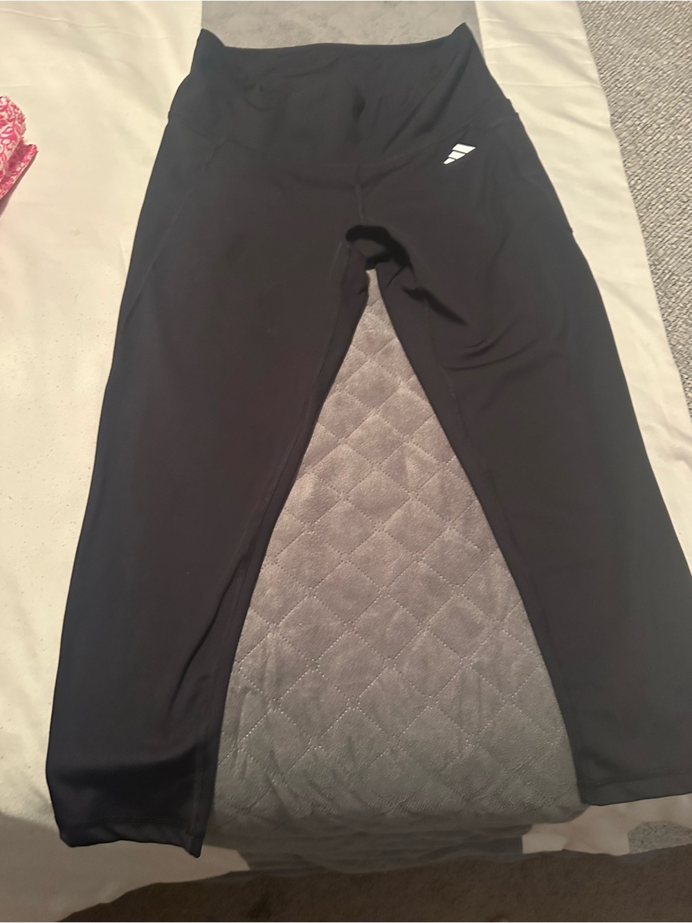 adidas woman’s Black High-Waist Performance Leggings